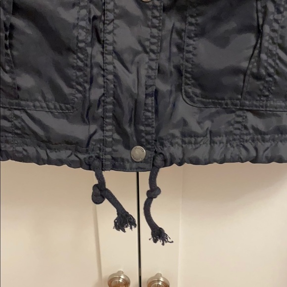 Hollister Navy Blue/Black Windbreaker Jacket - Picture 5 of 10